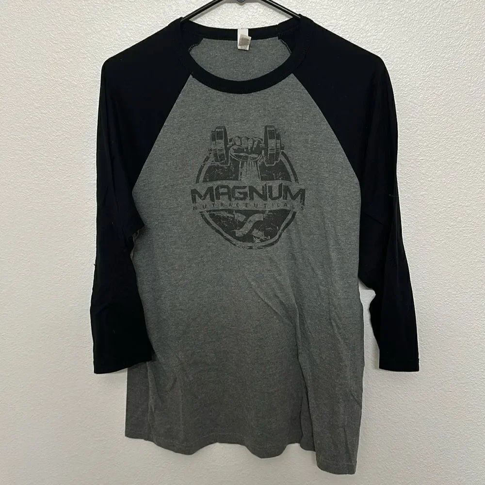Men’s Magnum Supplements 3/4 Long Sleeve